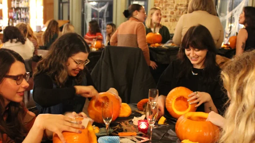 Pumpkin Carving with Lonely Girls Club